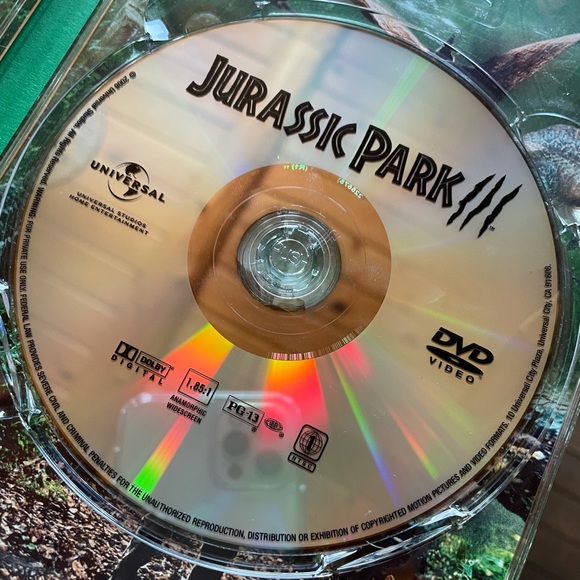 Jurassic Park Adventure Pack Collection DVD Set 3 - Picture 6 of 6